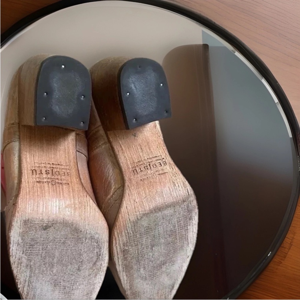 Bed Stu Tan Leather Ankle Booties - Picture 3 of 4